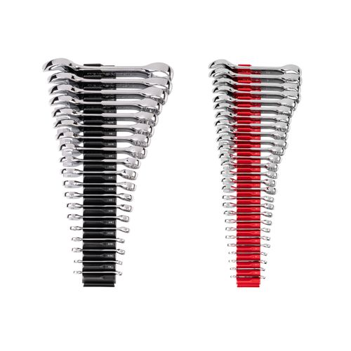 Main product image of Stubby Combination Wrench Set w/ Modular Organizers, 46-Piece (1/4"- 1-1/4", 6 - 32mm)
