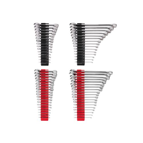 Main product image of Stubby and Standard Length Combination Wrench Set w/ Modular Organizers, 68-Piece (1/4"- 1", 6 - 24mm)