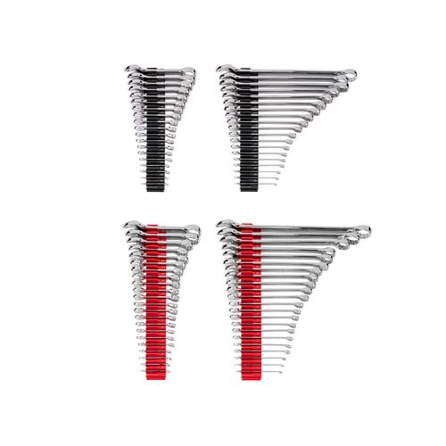 Main product image of Stubby and Standard Length Combination Wrench Set w/ Modular Organizers, 82-Piece (1/4"- 1-1/4", 6 - 32mm, Common Sizes)