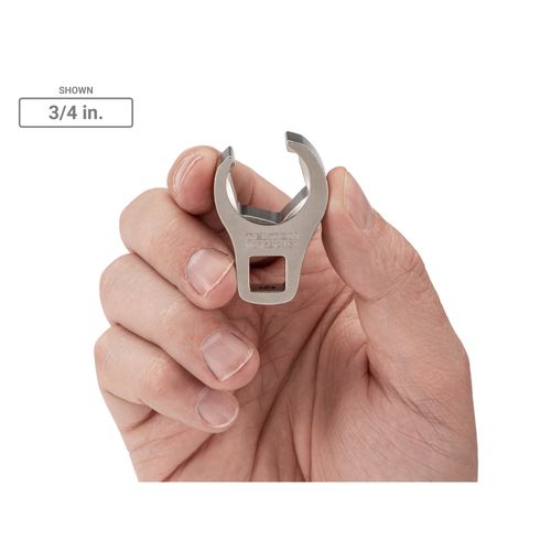 Main product image of 3/8" Drive 6-Point Flare Nut Crowfoot Wrench Set, 14-Piece (5/16 - 1-1/16")