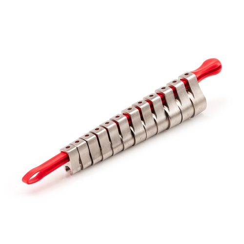 Main product image of 3/8" Drive 6-Point Flare Nut Crowfoot Wrench Set with Key, 12-Piece (8-19mm)