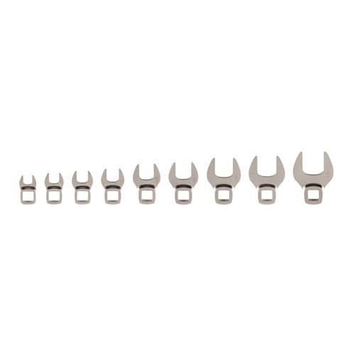 Main product image of 3/8" Drive Crowfoot Wrench Set, 9-Piece (5/16-3/4")