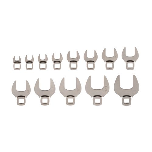 Main product image of 3/8" Drive Crowfoot Wrench Set, 13-Piece (5/16-1")