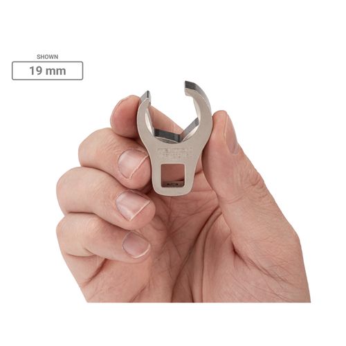 Main product image of 3/8" Drive Crowfoot and Flare Nut Crowfoot Wrench Set, 62-Piece (5/16"- 1-1/16", 8 - 27mm)