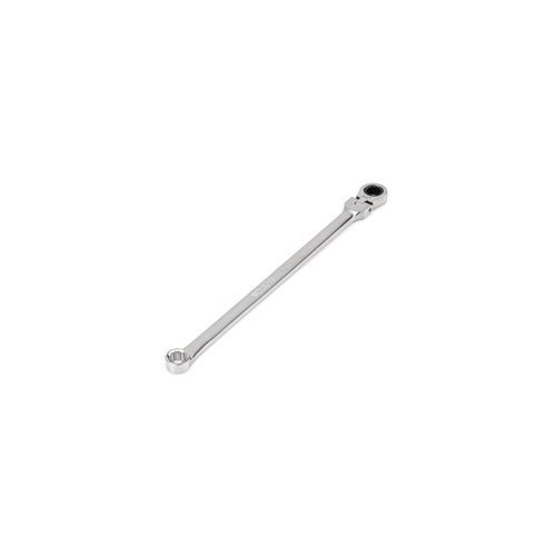 Main product image of 3/8" Long Fixed/Flex Head 12-Point Ratcheting Box End Wrench