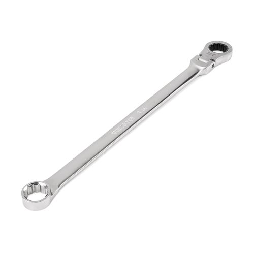 Main product image of 1" Long Fixed/Flex Head 12-Point Ratcheting Box End Wrench