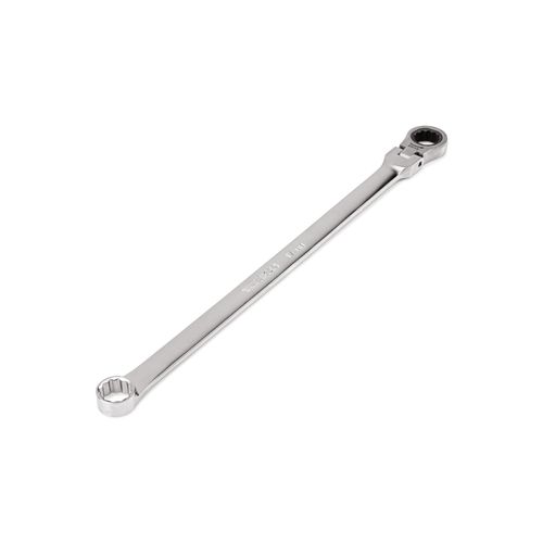 Main product image of 17 mm Long Fixed/Flex Head 12-Point Ratcheting Box End Wrench