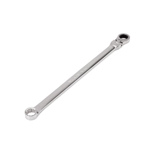 Main product image of 18 mm Long Fixed/Flex Head 12-Point Ratcheting Box End Wrench