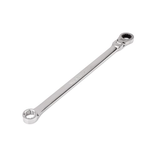 Main product image of 21 mm Long Fixed/Flex Head 12-Point Ratcheting Box End Wrench