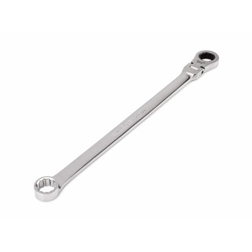 Main product image of 22 mm Long Fixed/Flex Head 12-Point Ratcheting Box End Wrench