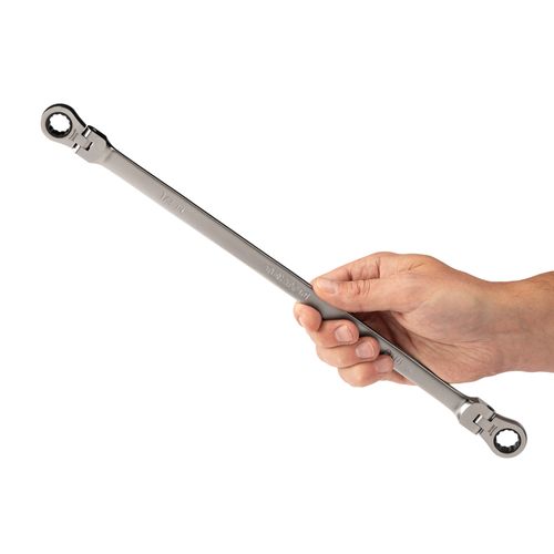 Main product image of 1/2 x 9/16" Long Flex Head 12-Point Ratcheting Box End Wrench