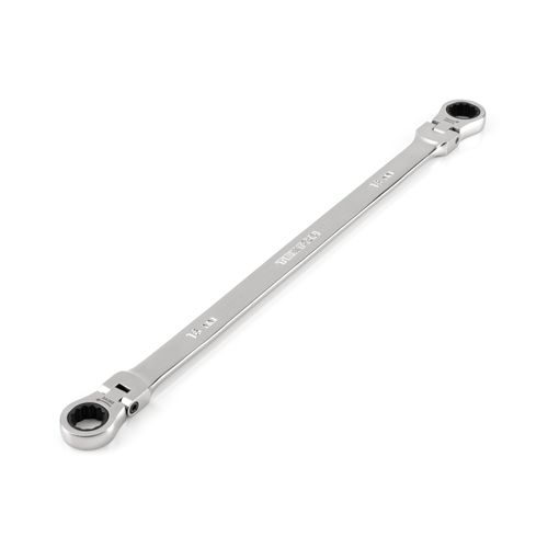 Main product image of 16 x 18mm Long Flex Head 12-Point Ratcheting Box End Wrench