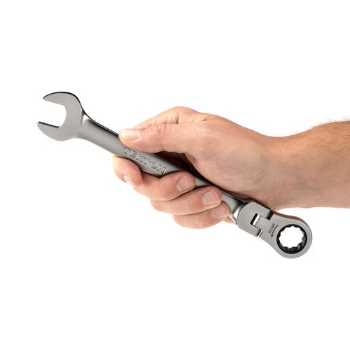 Main product image of 18mm Flex Head 12-Point Ratcheting Combination Wrench