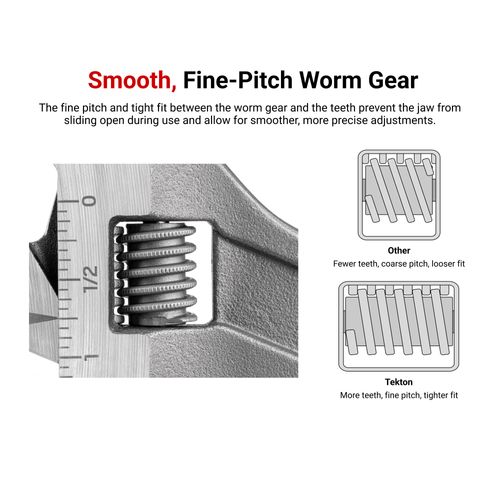 Main product image of 6" Adjustable Wrench (1-1/2" Jaw Capacity)