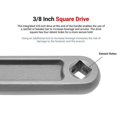 Main product image of 2-Piece (6" & 9") Adjustable Wrench Set, 1-1/2" Jaw Capacity