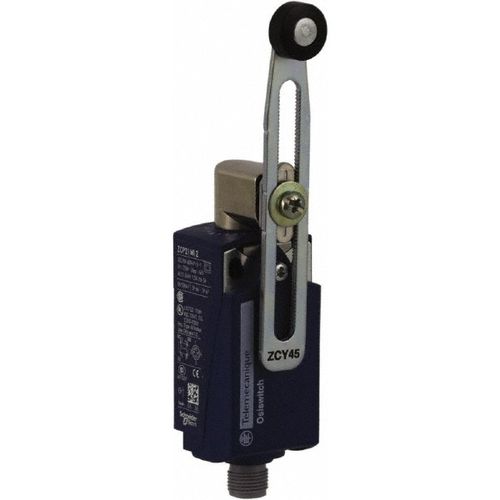 Main product image of Limit Switch, Roller Lever, SPDT, Top Screw, 45mm Arm, M12 Connector, XCKD2145M12
