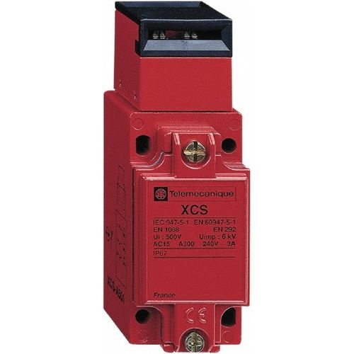 Main product image of Safety Limit Switch, 40mm Wide Body, 3NC, IP67, Metal Key, Side Entry, XCSA801