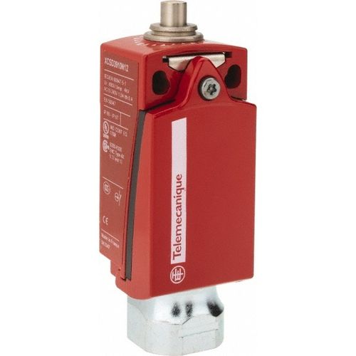 Main product image of Safety Limit Switch, 34mm Wide Body, Plunger, NO/2NC, IP66/IP67, Side Entry, XCSD3910N12