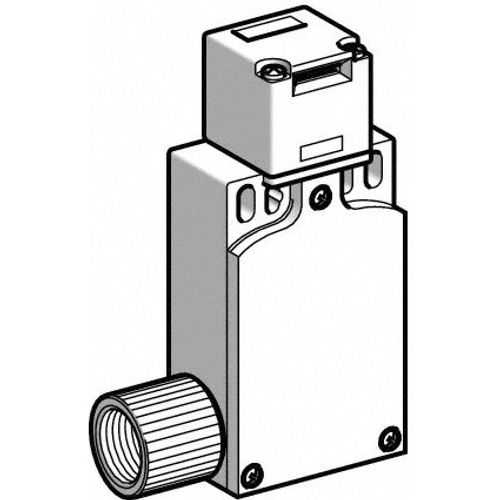 Main product image of Safety Limit Switch, 52mm Wide Body, NO/2NC, IP67, Plastic Key, Conduit Top, XCSTA793