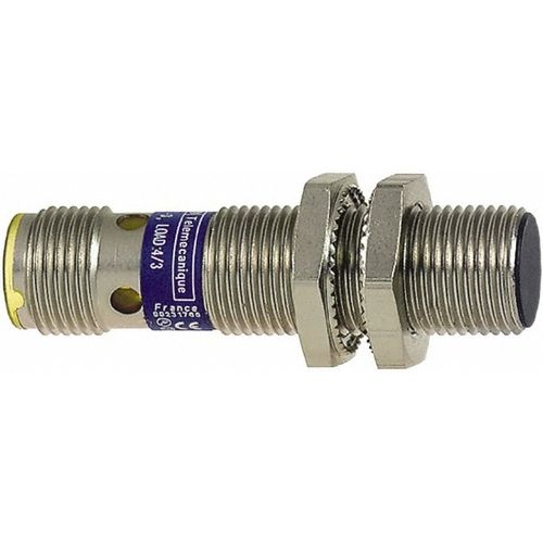 Main product image of Inductive Proximity Sensor, Cylinder, 2 mm Sensing Distance, 12 to 24 VDC, PNP, 4-Wire (Div. 2), XS1N12PC410D