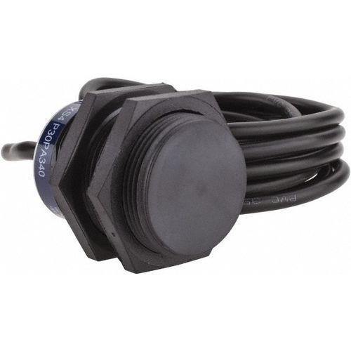 Main product image of Inductive Proximity Sensor, Cylinder, 15 mm Sensing Distance, 12 to 24 VDC, PNP, 3-Wire, XS4P30PA340