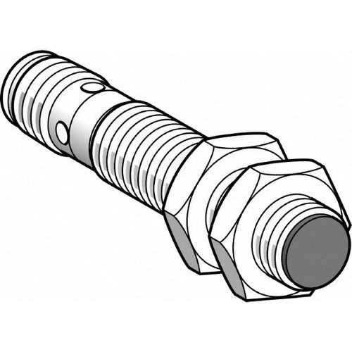 Main product image of Inductive Proximity Sensor, Cylinder, M12 Body, 2 mm Sensing Distance, 12 to 48 VDC, PNP, 3-Wire, M12 Connector, XS512BLPAM12