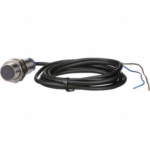 Main product image of Inductive Proximity Sensor, Cylinder Shielded, M18 Body, 0.31" Sensing Distance, 24 to 240 VAC/VDC, NO, Normally Open, 2-Wire, 2m Cable, XS618B1MAL2