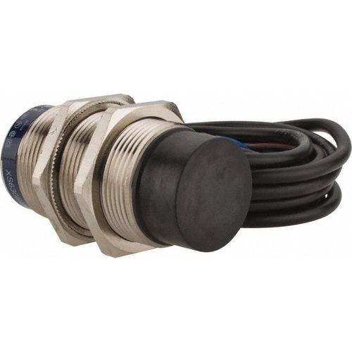 Main product image of Inductive Proximity Sensor, Cylinder, M30 Body, 22 mm Sensing Distance, 24 to 240 VAC/VDC, NPN & PNP, 2-Wire, 2m Cable, XS630B4MAL2