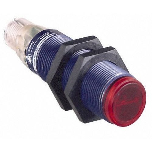 Main product image of Photoelectric Sensor, 20m Range, 12 to 24 VDC, Light Operate, PNP, M12 Connector, PBT, XUB0APSNM12