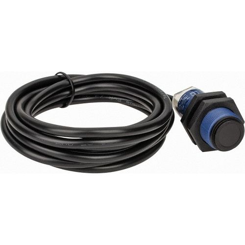 Main product image of Photoelectric Sensor, Through Beam, Emitter, 15m Range, 12 to 24 VDC, Light Operate, Relay, 2m Cable, PBT, XUB2AKSNL2T