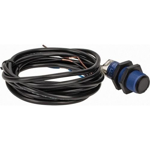Main product image of Photoelectric Sensor, Through Beam, Receiver, 15m Range, 12 to 24 VDC, Light Operate, NPN NO, 2m Cable, PBT, XUB2ANANL2R