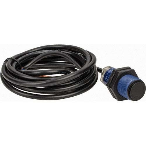 Main product image of Photoelectric Sensor, Through Beam, Receiver, 15m Range, 12 to 24 VDC, Light Operate, PNP NC, 2m Cable, PBT, XUB2APBNL2R