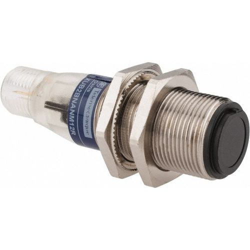 Main product image of Photoelectric Sensor, Through Beam, Receiver, 15m Range, 12 to 24 VDC, Dark Operate, NPN NO, M12 Connector, Nickel Plated Brass, XUB2BNANM12R