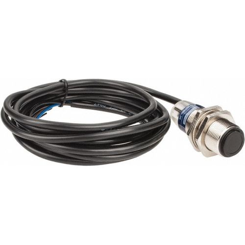 Main product image of Photoelectric Sensor, Through Beam, Receiver, 15m Range, 12 to 24 VDC, Dark Operate, PNP NC, 2m Cable, Nickel Plated Brass, XUB2BPBNL2R