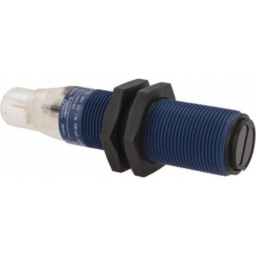 Main product image of Photoelectric Sensor, Diffused, 0.6m Range, 12 to 24 VDC, Light Operate, NPN NO, M12 Connector, PBT, XUB5ANANM12