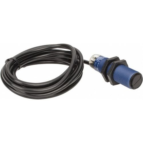 Main product image of Photoelectric Sensor, Diffused, 0.6m Range, 12 to 24 VDC, Light Operate, PNP NC, 2m Cable, PBT, XUB5APBNL2