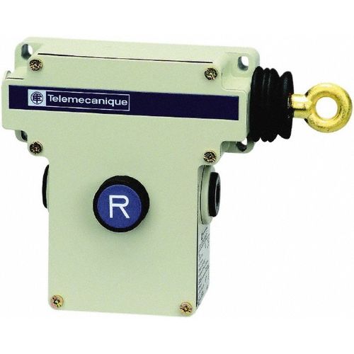 Main product image of Rope Operated Limit Switch, NO/NC, 300 VAC, Cable Pull, Right Hand Operation, No Pilot Light, Single Operation, XY2CE1A150