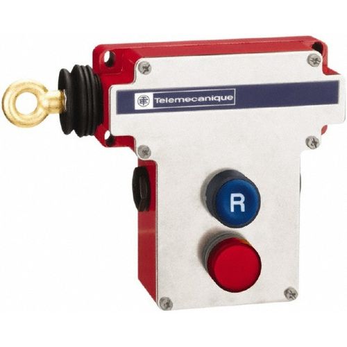 Main product image of Safety Limit Switch, 300 VAC, 2NO/2NC, 70m Cable, IP65/IP657, XY2CE2A196H7