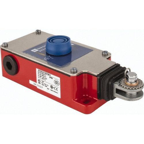 Main product image of Rope Operated Limit Switch, 2NC, 240 VAC, Rope Pull, No Pilot Light, Stainless Enclosure, Series 13, XY2CH13270H7