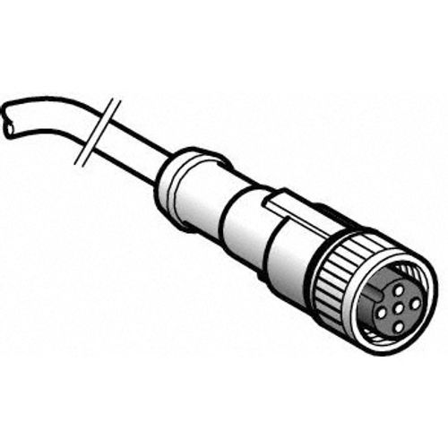 Main product image of Sensor Cordset, 10m Cable, 4 Amp, 60 VAC, IP65/IP67/IP69, XZCP1164L10