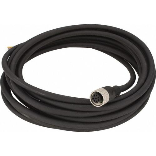 Main product image of Sensor Cordset, M12 8-Pin Female Straight, 5m Cable, 2 Amp, 250 VAC, IP67, XZCP29P11L5