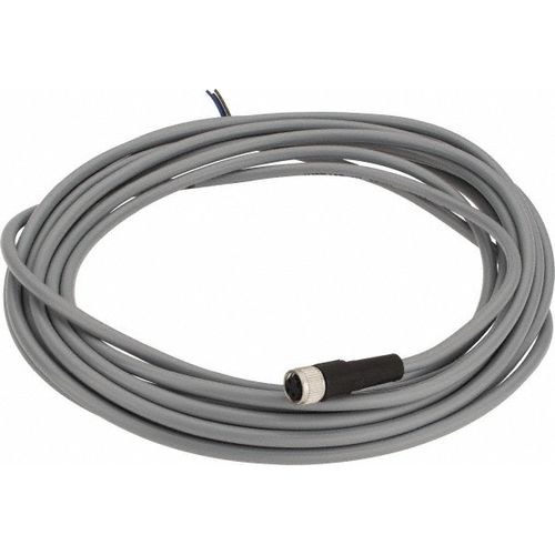 Main product image of Sensor Cordset, M8 3-Pin Female Straight, PVC Jacket, 5m Cable, 3 Amp, 60 VAC, IP67, XZCPV0566L5