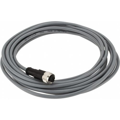 Main product image of Sensor Cordset, M12 4-Pin Female Straight, PVC Jacket, 5m Cable, 3 Amp, 250 VAC, IP67, XZCPV1141L5