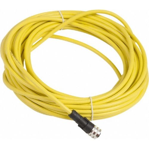 Main product image of Sensor Cordset, 3-Pin UNF Straight, PVC Jacket, 10m Cable, 4 Amp, 250 VAC, IP65/IP67, XZCPV1865L10