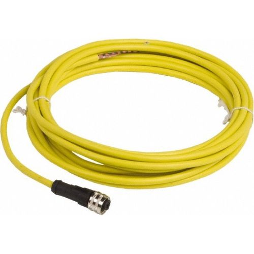 Main product image of Sensor Cordset, 3-Pin UNF, PVC Jacket, 5m Cable, 4 Amp, 250 VAC, IP67, XZCPV1865L5