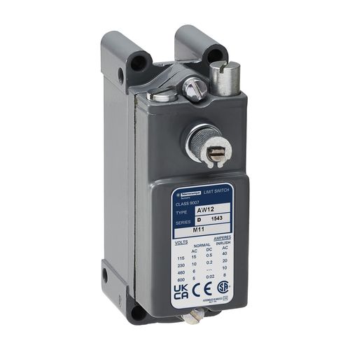 Main product image of Limit Switch 600VAC 15 Amp AW +Options, 9007AW12M11