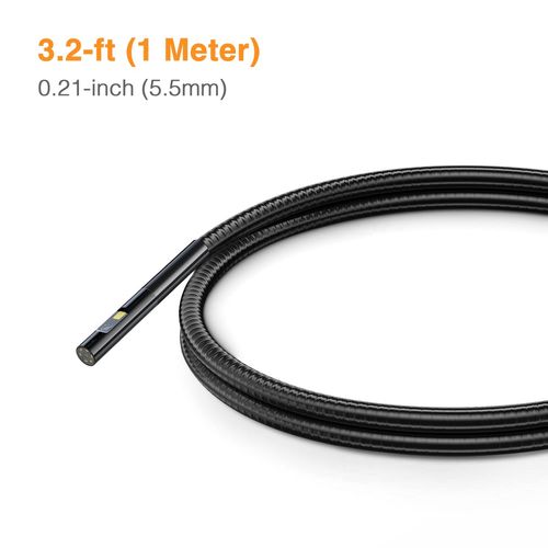 Main product image of Camera Probe Dual Lens, 0.21" Diameter, 9.8', CAM55D03