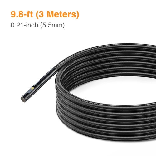 Main product image of Camera Probe Dual Lens, 0.21" Diameter, 9.8', CAM55D03
