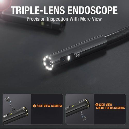 Main product image of Camera Probe Triple Lens, 0.31" Diameter, 3.2', CAM79TL01