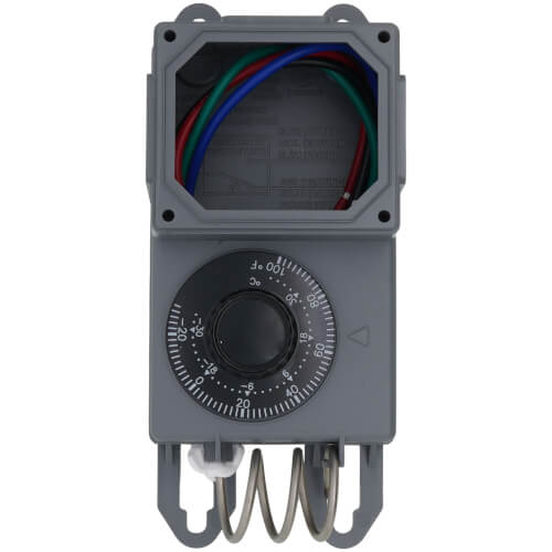 Main product image of Line Volt Mechanical Thermostat w/ Stainless Steel Bulb (-30°F - 100°F)